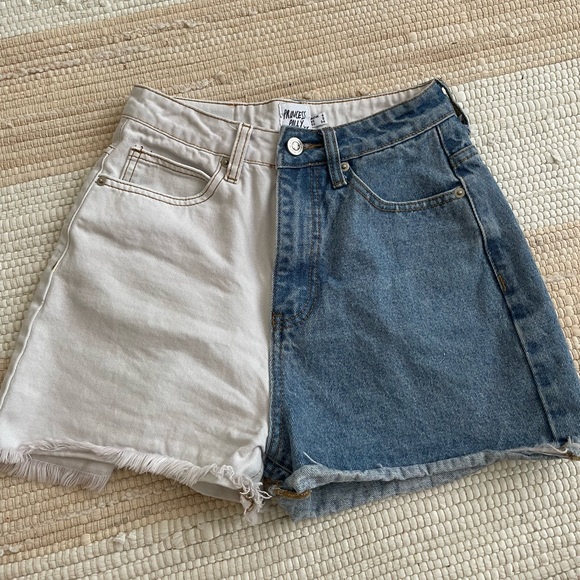 Princess Polly Pants - Princess Polly Multicolor Jean Shorts